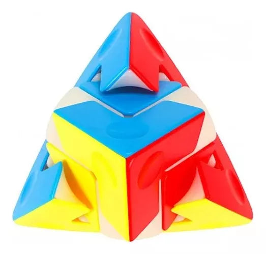 CUBO RUBIK PYRAMINX DUO SENGSO STICKERLE